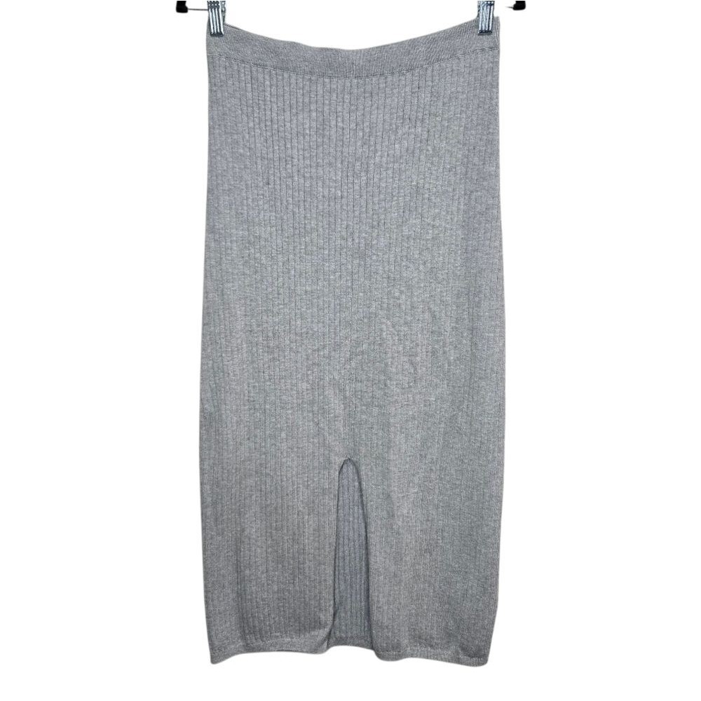 Free People Skyline Ribbed Midi Skirt